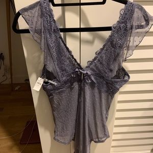 Never Worn! Victoria Secret Unlined Lavender Teddy